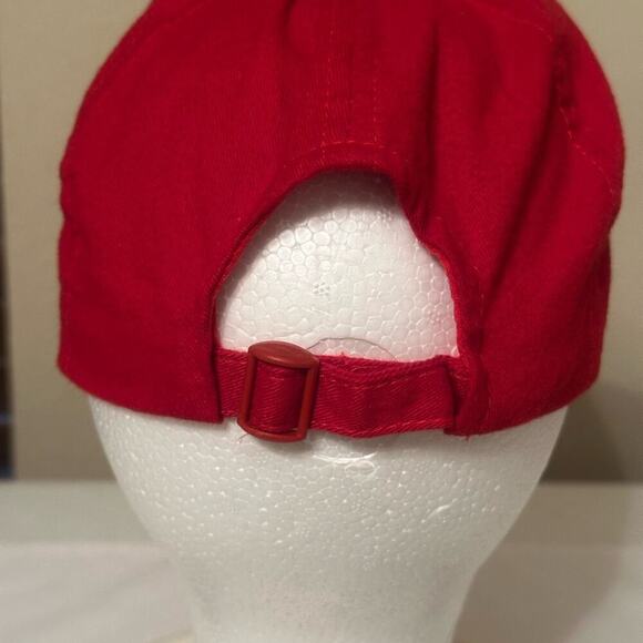 Red Beijing 2008 Olympics Cap NWOT Collectible - Picture 2 of 4